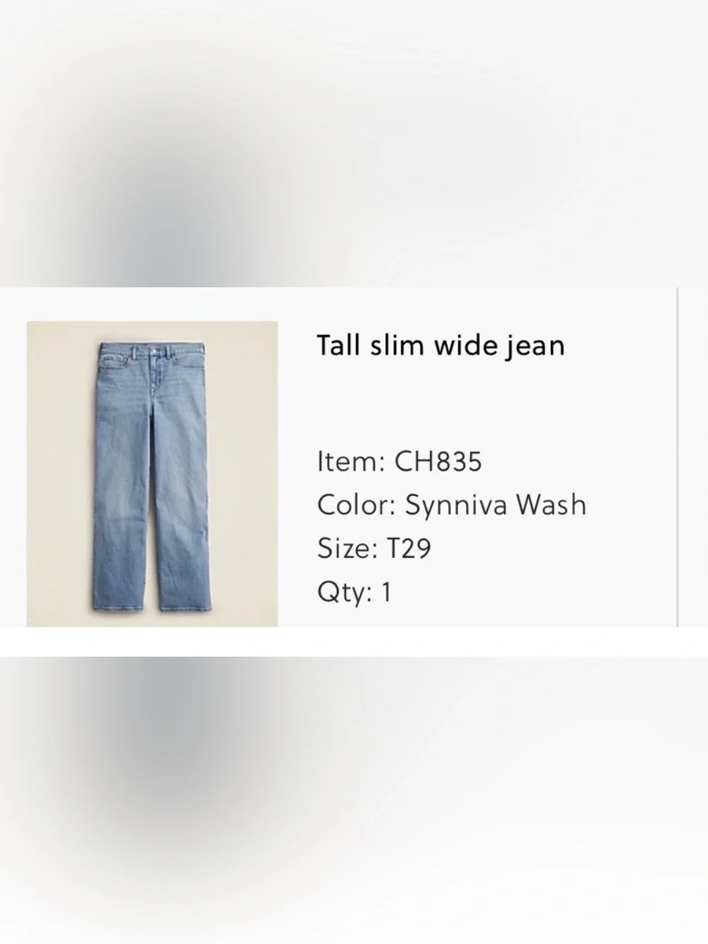 J. Crew Light Blue Straight-Leg Jeans